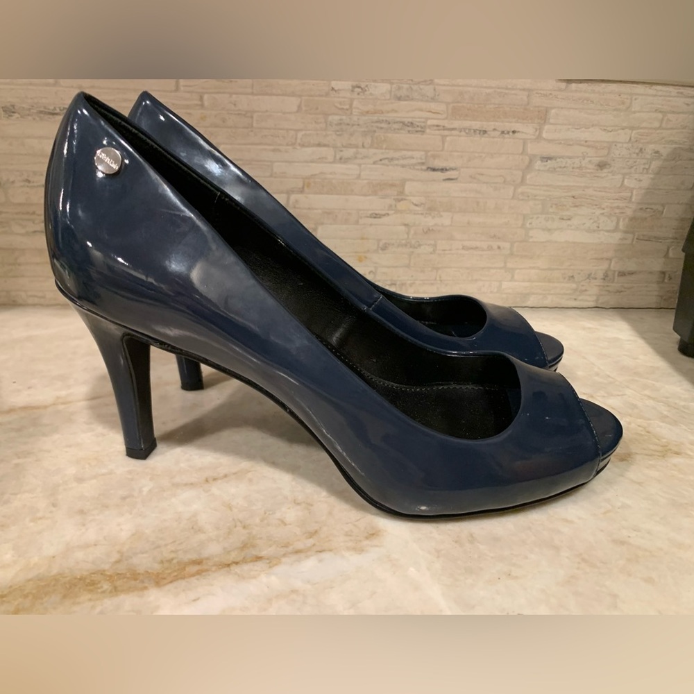 Calvin Klein Peep Hole Pumps